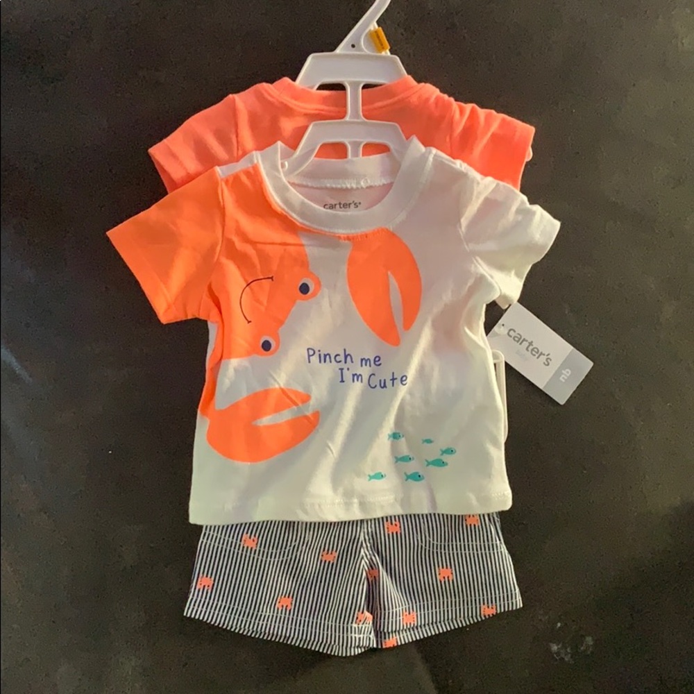 3 pieces Carter’s set NB